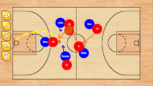 1Stop Basketball Coach Board Screenshot 2