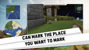 Realistic Minimap Mod for MCPE Screenshot 2