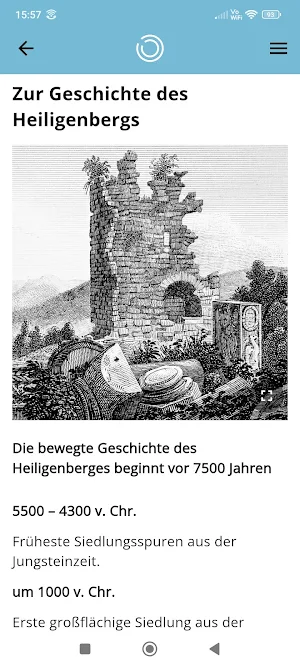 Keltenweg Heiligenberg Screenshot 2