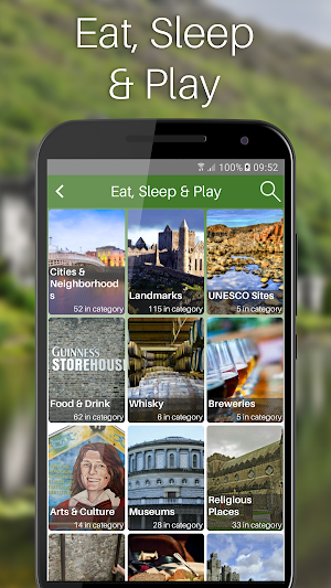 Ireland Travel Guide Screenshot 1