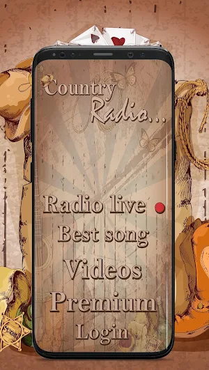 Free Country Music Radio Screenshot 1