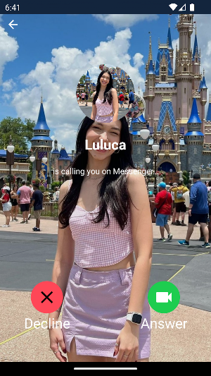 Luluca Video Call Prank Chat Screenshot 2