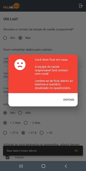 Fala Aí Saúde Screenshot 2
