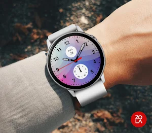 Blue Pink Elegant Watch Face Screenshot 2