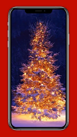 Cute Christmas Wallpaper Screenshot 0