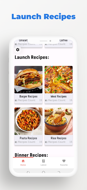 Easy and Quick Food Recipes Screenshot 2