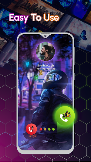Animated Phone Call Screen BG Screenshot 3