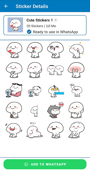 Animated Pentol Stickers Screenshot 1