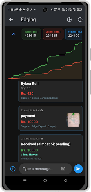 CostTalk: Team Expense Tracker Screenshot 1