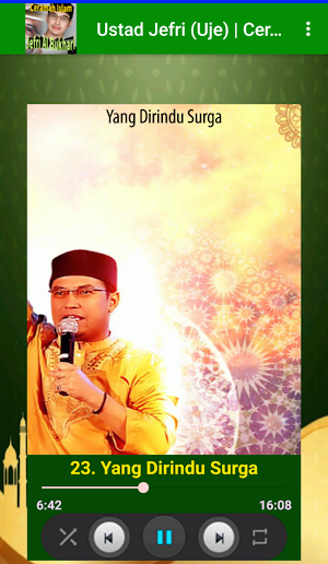 Ceramah Islam Ustad Jefri Uje Screenshot 3