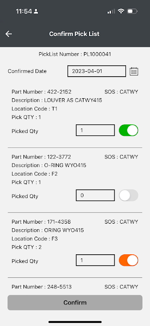 Vizybility Parts Screenshot 3