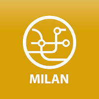 Public transport map Milan