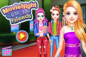 Movie Night with Best Friends Screenshot 0