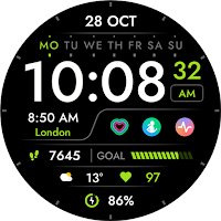 TVV Digital 5 Watch Face