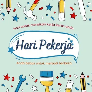 Selamat Hari Pekerja 2024 Screenshot 1