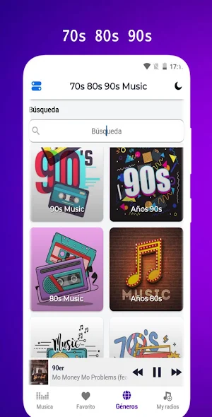 70s 80s 90s Music Screenshot 2
