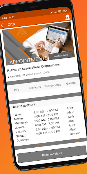 P Alvarez Associates Corp Screenshot 1