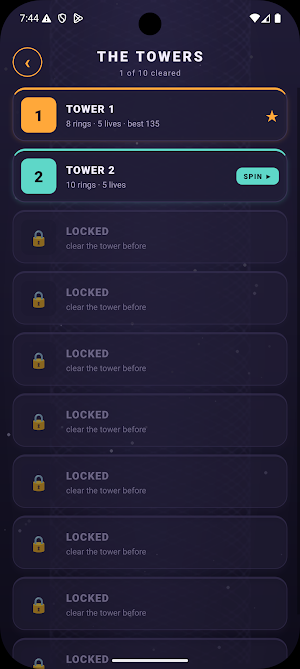 Helix Drop Screenshot 1