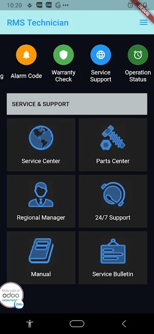 RMSTechnician Screenshot 1