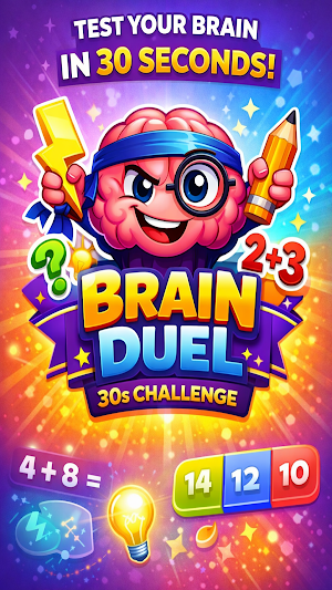 Brain Duel: 30s Challenge Screenshot 0