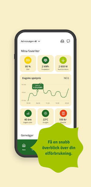 Mitt Kungälv Energi Screenshot 1
