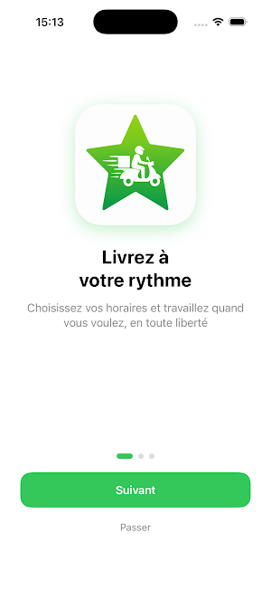 BINQ Livreur Screenshot 0