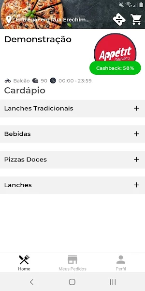 Loja Appétit Screenshot 0