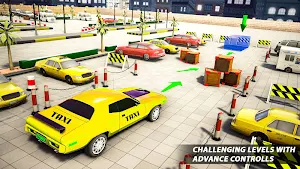 Grand Taxi Car Parking Games : Modern Car Driving Screenshot 0
