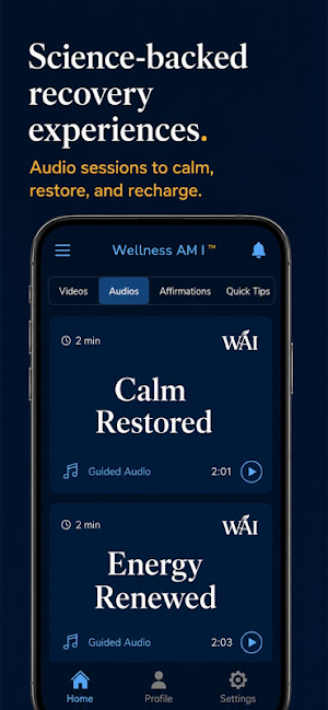 Wellness AM I™ Screenshot 2