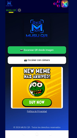 MUSU QR Screenshot 1