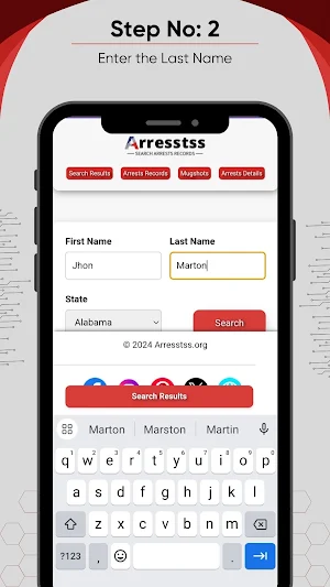 Arrest Records Public Search Screenshot 3