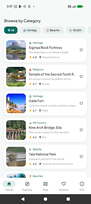 Travel Sri Lanka Screenshot 1