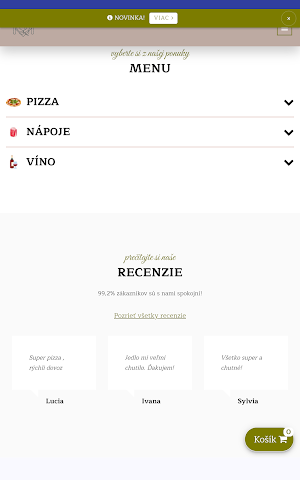 La Vita Pizzeria Screenshot 2