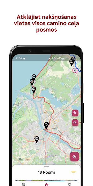 Camino Latvia Screenshot 2