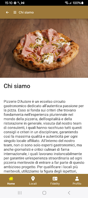 Pizzerie d'Autore Screenshot 2