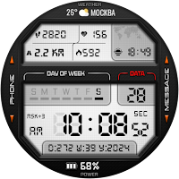 DIGI CASIOTRA WS40 Watch face