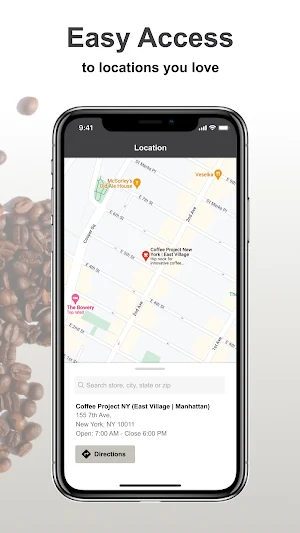 Coffee Project NY Screenshot 2