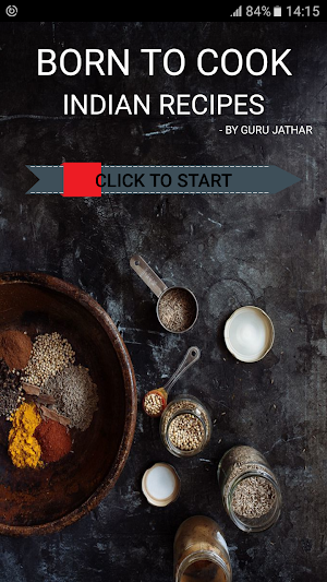 Indian Recipes - BORN TO COOK Screenshot 0