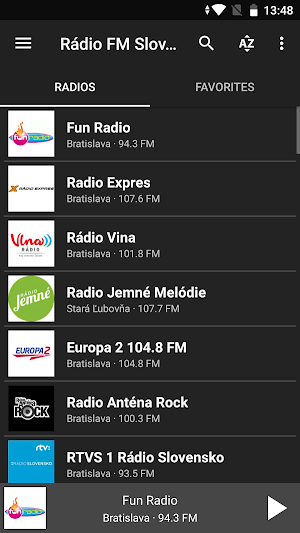 Rádio FM Slovensko (Slovakia) Screenshot 3
