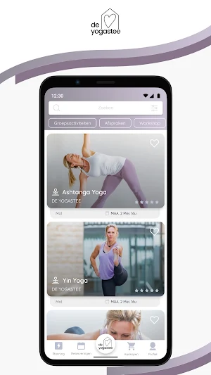 de yogastee Screenshot 0