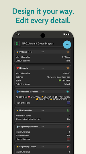 Dekard - RPG Value Tracker Screenshot 3