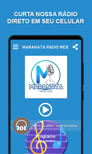 Maranata Rádio Web Screenshot 0