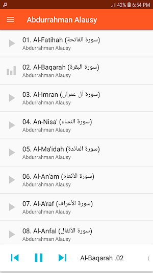 Abdurrahman Alausy Full Quran Screenshot 0