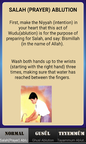 Salah Guide with pictures Screenshot 1