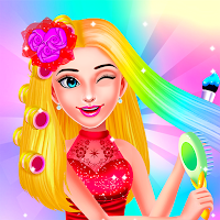 Princess at Wedding Hair Salon