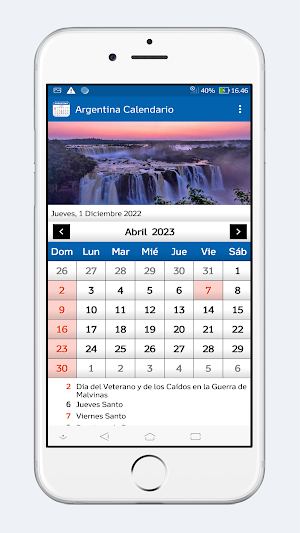 Argentina Calendario 2023 Screenshot 2