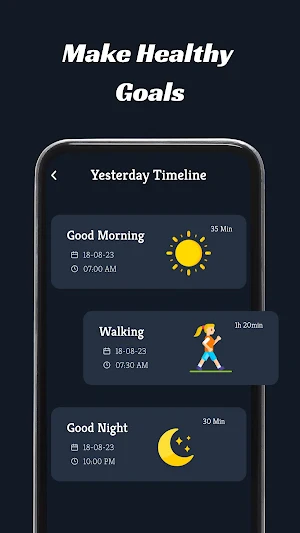 Pedometer - ColorsFit Screenshot 1