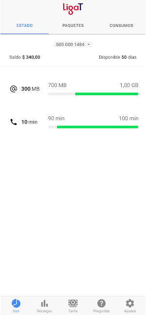 LigaT Móvel Screenshot 1