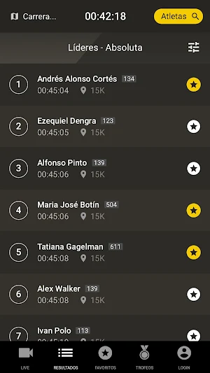 Mitja Marató Barcelona Screenshot 2