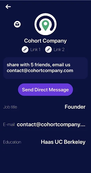 Cohort Company Screenshot 2
